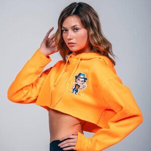 Get'em ProSeries Smile Now Cry Never Cropped Top Hoodie